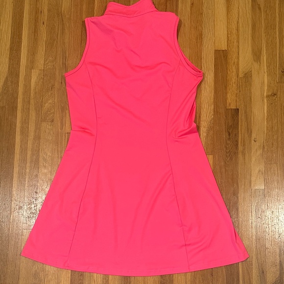 Amazon | Pink Sleeveless golf/tennis Dress and Shorts Set - Picture 11 of 12